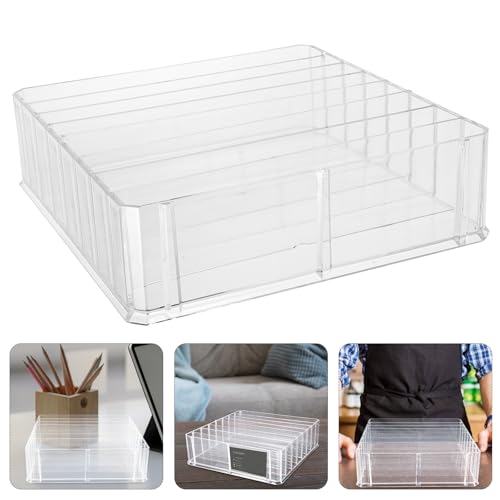 Boîte de rangement multi-grilles Zerodeko pour trier les accessoires de bureau - 8