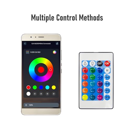 Tira de luces LED RGB 5 metros 150 LEDs con control remoto miniatura 3