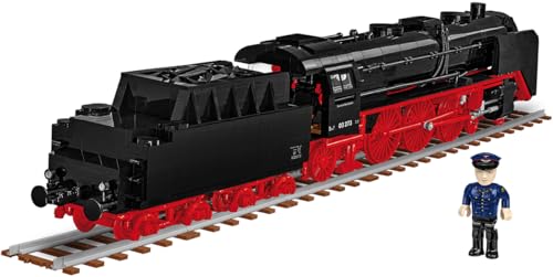 Locomotive à vapeur COBI DR BR 03 noire maquette de train en briques