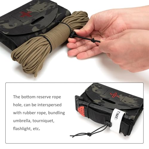 Nylon 800D pour gilet tactique avec trousse médicale Molle portable