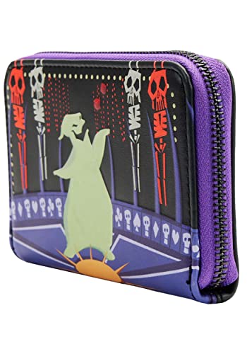 Loungefly Nightmare Before Christmas Oogie Boogie Glow Zip Around Wallet2