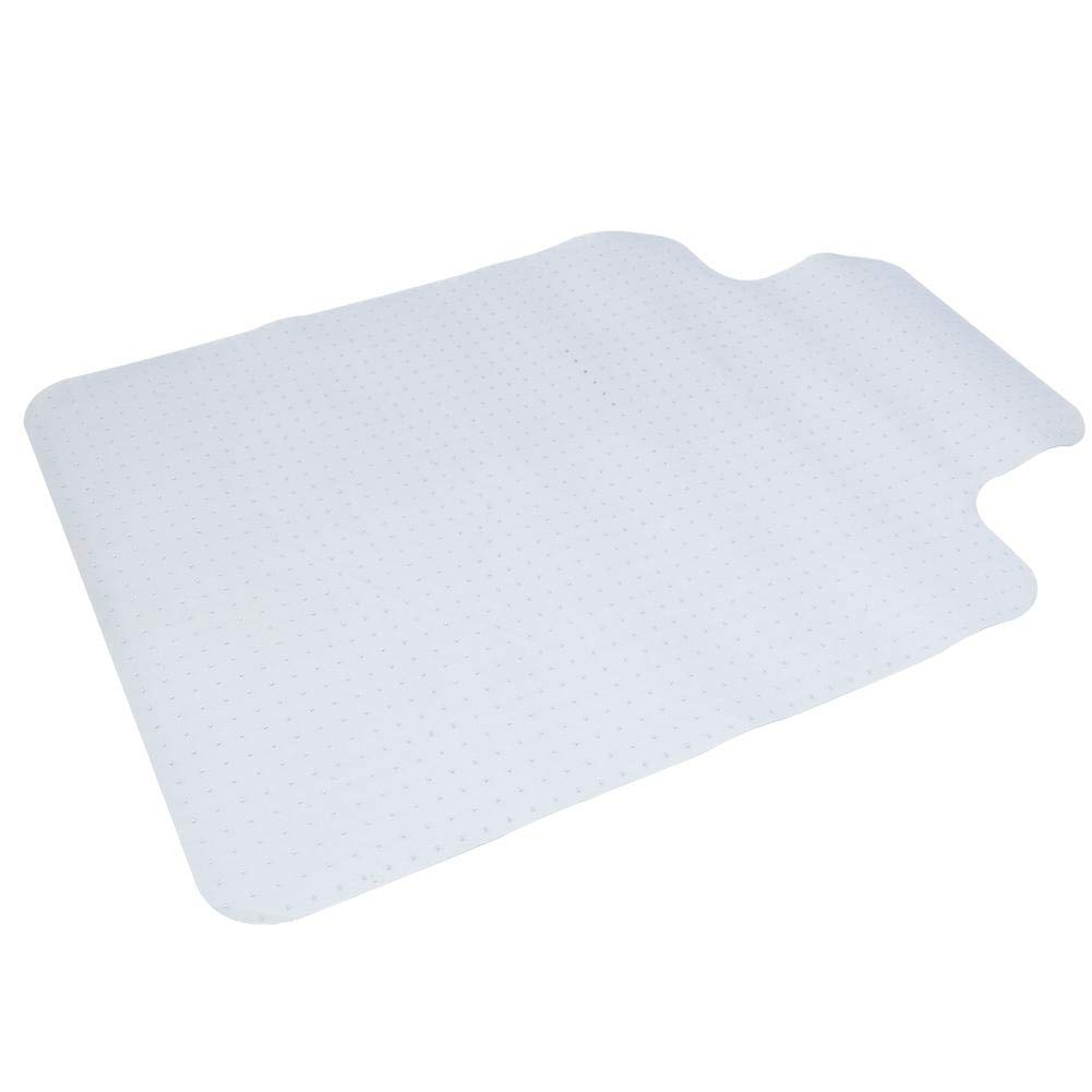 Tapete para Silla para Alfombra y Piso de Madera Dura, Tapete para Silla Transparente de 35 X 47 Pulgadas para Protección del Piso, Tapete para Silla de Alfombra Antideslizante