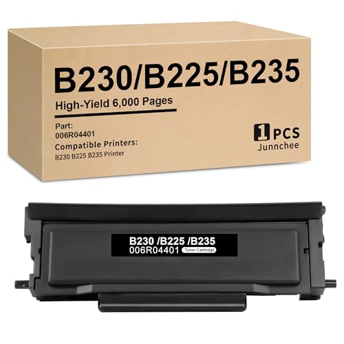 B230/B225/B235 Black Toner Cartridge (006R04401, 6,000 Pages, High-Yield) Replacement for Xerox B230 B225 B235 Printer Ink (Black,1-Pack)