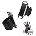 Porta cellulare braccio,Fascia da Braccio/porta cellulare bici 2 in 1.Rotazione a 360°Traspirante e facile da smontar Fascia Porta Cellulare .per Tutti Gli Smartphone 4.5-7.0 Pollici （Nero）.