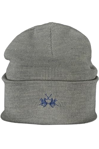 Bonnet LA MARTINA homme gris CCUH02-YW109 chapeau hiver chaud
