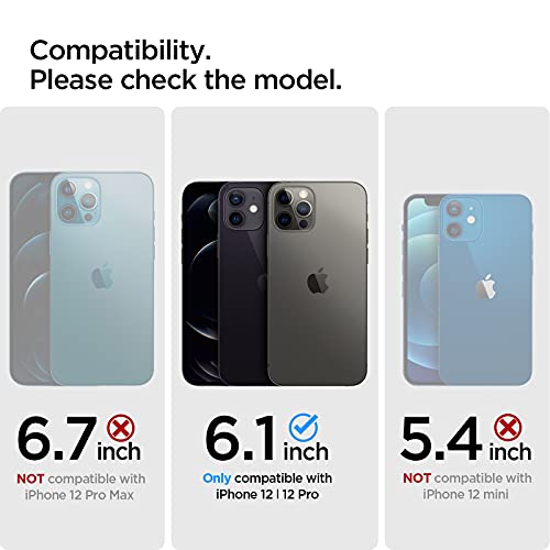 Image of Spigen Sillicone Fit Back Cover Case Compatible with iPhone 12 and iPhone 12 Pro - Iris Purple