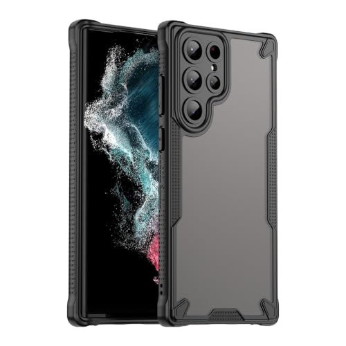 Coque Galaxy S22 Ultra Noir Samsung SM-S908U avec Verre Trempé
