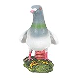 Figurine de colombe en résine : légère et peut être facilement placée à l'intérieur et à l'extérieur, ajoutant un peu de plaisir à votre maison ou jardin, petite figurine de colombe