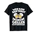 Grillen Tshirt Für Männer Lustig Barbeque Grillschürze BBQ T-Shirt