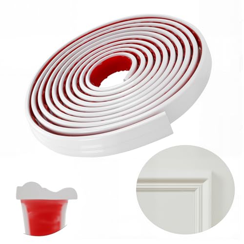 Bande de moulage murale autocollante rail dado decoration plafond et miroirs 5m