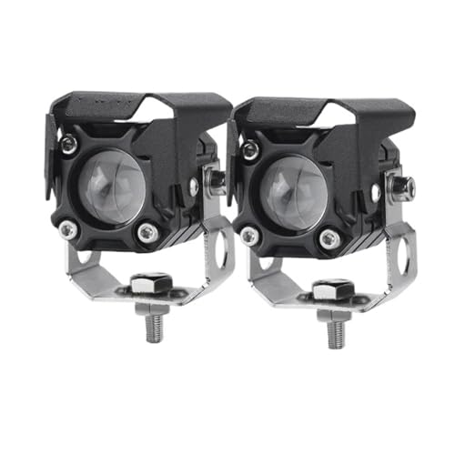 Luces antiniebla moto con focos LED de 12V y 24V impermeables para lámpara frontal auxiliar