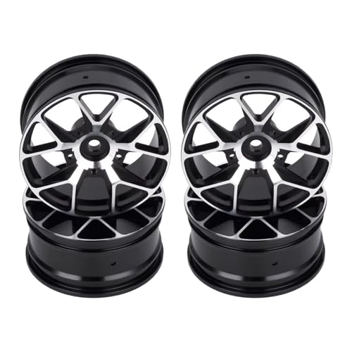 Jantes aluminium 1/10 RC durables pour restaurer et équiper un châssis de course HPI