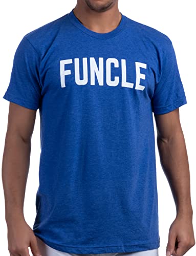Image of Funcle | Fun Funny Uncle New Baby Pregnancy Maternity Niece Nephew Men T-Shirt