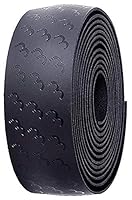 BBB CyclingUltraRibbonLenkerband|Fahrrad Handlebar Tape stoßfestes Mikrofasermaterial|Einschließlich Schutzband und Lenkerstopfen, Schwarz
