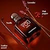 Armani Beauty Stronger With You Parfum - Colonia ambarina y cuero para hombre | Fragancia poderosa de larga duración con vainilla cuero, pimienta rosa, lavanda - Aroma amaderado para hombre perfecto para uso nocturno Wood 3.4 Fl Oz (Paquete de 1) 4