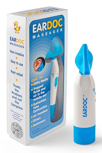 Eardoc - ear pressure relief device Ear Infection Treatment for Adults Ear Ache Pain Relief Eustachi ear unclogger Ear popper eustachian tube unclogger best tinnitus relief ear care product.