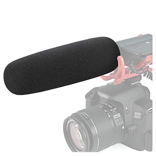 SUNMON ビデオマイク ウインドスクリーン ポップフィルター Rode VideoMic、NTG2、NTG1、WSVMマイクに対応