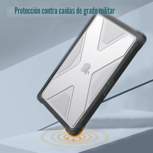 Carcasa MacBook Pro 16 de Alta Resistencia Policarbonato Premium Protector Translúcido 6