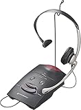 Plantronics TELEPHONE HEADSET SYSTEM S11 65148-11 , Black