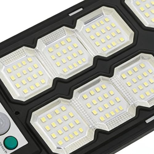 Powerful Solar Street Light, Waterproof Motion Sensor, 4 Pieces Bright LED with IP65 Feature, Sturdy Light, Security Accessory with Modern Style, Outdoor Lighting for Parking Lot – Image 4