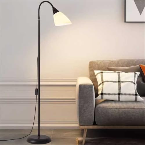 Lámpara de pie LED regulable blanca de 16 W con control remoto para iluminación interior 7