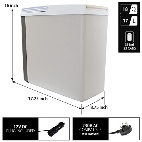 Portable 12V Electric Car Cooler/Warmer for Camping and Road Trips