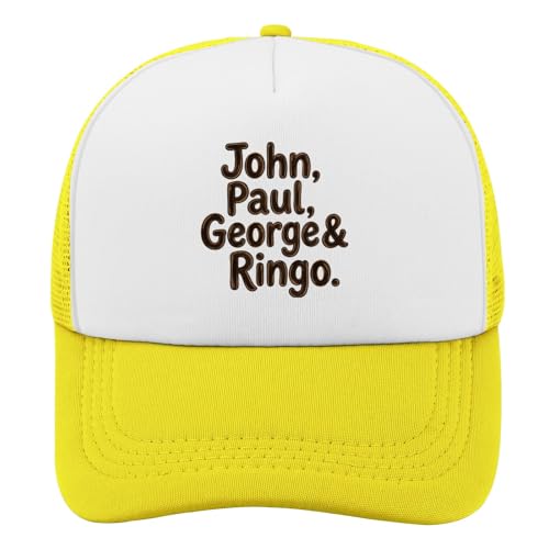 Famous Premium Tennis Hats for Men's Breathable Caps Yellow
