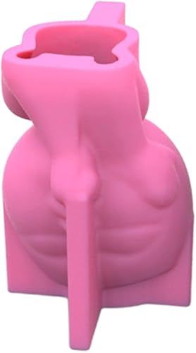 Miniatura 7 de appuivbt Molde de resina para macetas de flores de cabeza para niñas, molde de silicona para suculentas, moldes de cemento de yeso, molde de arcilla