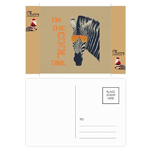 Lunettes de soleil Pinto Cool Brown : carte postale de remerciement Santa Claus 20pcs