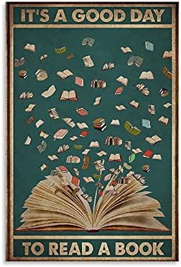 Amazon Com ny Vintage Poster Lqh Bookworm Poster Decorative Painting Canvas Wall Art Living Room Posters Bedroom Painting 24x36inch 60x90cm Posters Prints