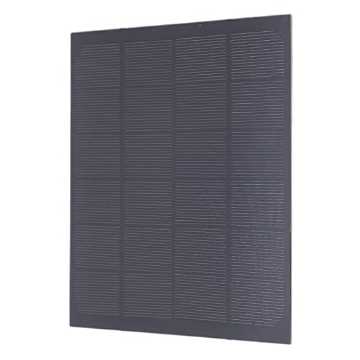 Mini Panel Solar de 6 V 4,5 W, Monocristalino, Portátil, Duradero, Cargador de Panel de Batería Solar, Ahorro de Energía para Exteriores