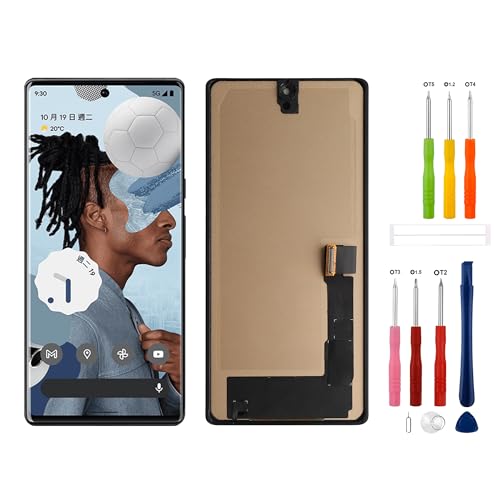 Écran tactile de rechange Google Pixel 6 Pro 6,8" LCD sans empreinte digitale