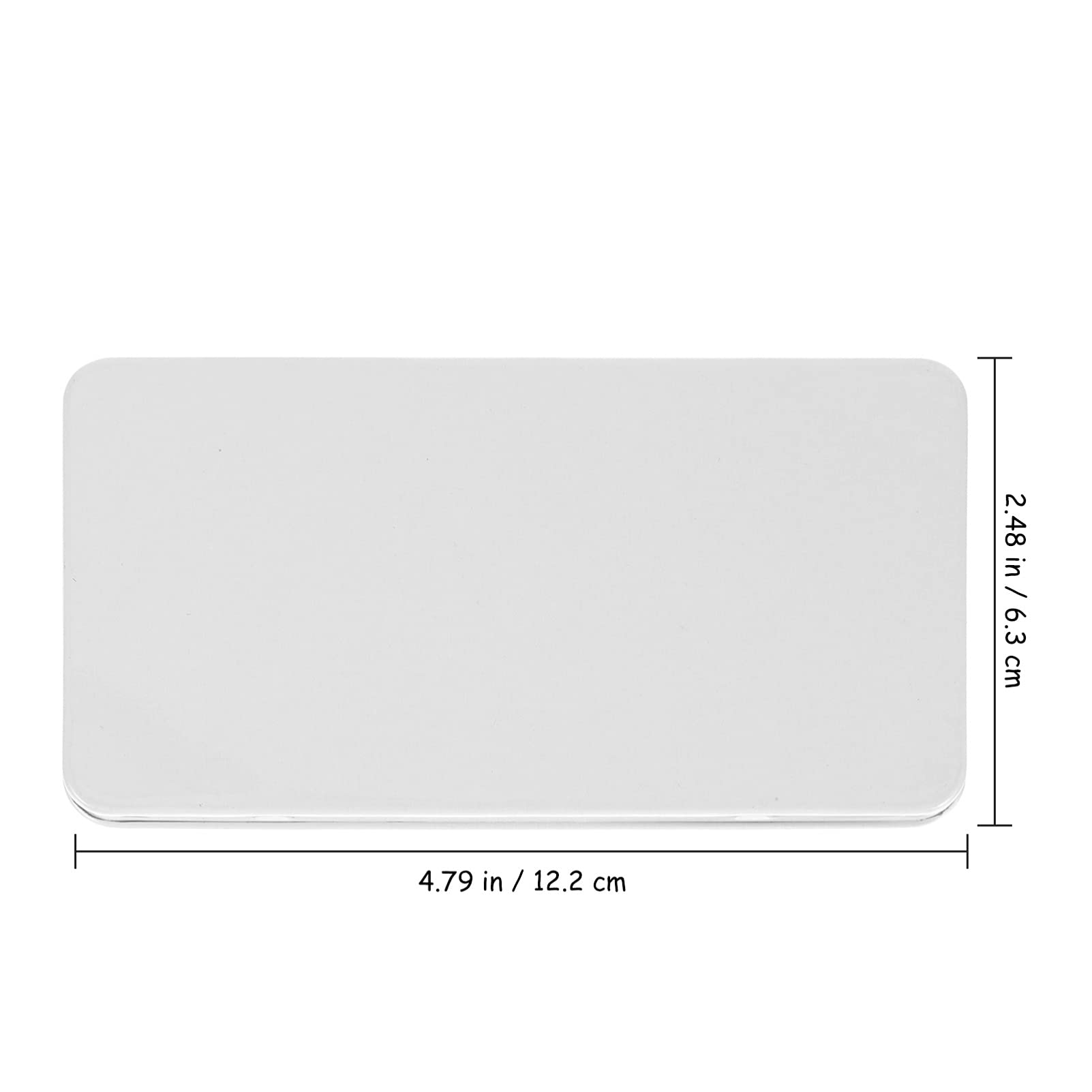 Paleta puszek akwarelowych, pudełko z paletą farb, 24 1 ml hermetyczna, szczelna paleta akwareli do akwareli, gwaszu, farby akrylowej, biała (biała 3)