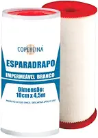 Esparadrapo Impermeável Branco 10cm x 4,5cm COPERTINA