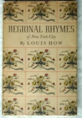 Regional Rhymes of New York City B00087AQFE Book Cover