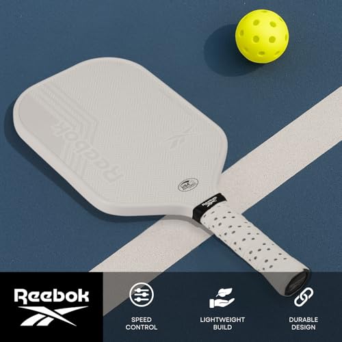 Image of Reebok Pickleball Paddle - Lightweight & Durable Design for All Skill Levels - Engineered for Power, Control & Precision
