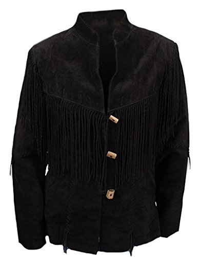 Classyak Women's Western Stylish Fringed Coat