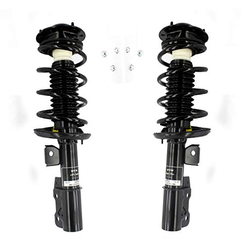 Pair Set Of 2 Front Suspension Struts and Coil Spring Assemblies For Chevrolet Cobalt 2005-2010 NEW