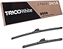 TRICO White 24 Inch & 16 Inch Pack of 2 Extreme Weather Winter Automotive Replacement Windshield Wiper Blades for My Car (35-2416)