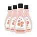 Mountain Falls Non-Acetone Nail Polish Remover for Artificial and Natural Nails, with Vitamin E and Panthenol, 6 Fluid Ounce (Pack of 4)