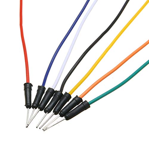 Image of INVENTO 1pcs 170 tie-points Bread Board + 65Pcs Male to Male Solderless Flexible Jumper Cable Wires