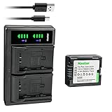 Kastar 1-Pack Battery and LTD2 USB Charger Compatible with Panasonic PV-GS59, PV-GS65, PV-GS70, PV-GS75, PV-GS80, PV-GS83, PV-GS85, PV-GS120, PV-GS150, PV-GS180, PV-GS200, PV-GS250, PV-GS300, PV-GS320