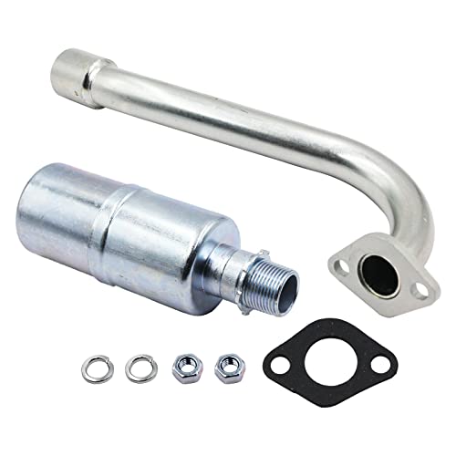 LOSTAR Rear Exhaust Muffler for Min Bike Predator 212cc Honda GX160 GX200 Tillotso