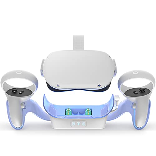 Amazon.co.jp: ZYBER リサイクル充電バッテリー付き充電ドック Quest 2