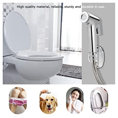 Image of BATH GURU Conti ABS Health Faucet for Bathroom Toilet, Pack of 2, Chrome