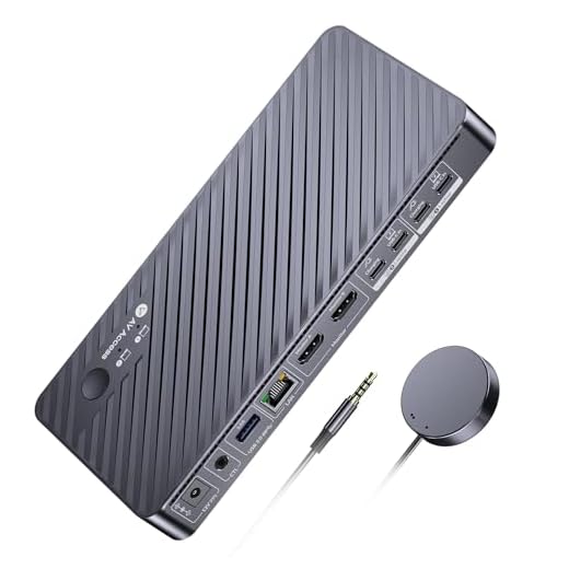 AV Access 11-in-1 KVM Switch Dock