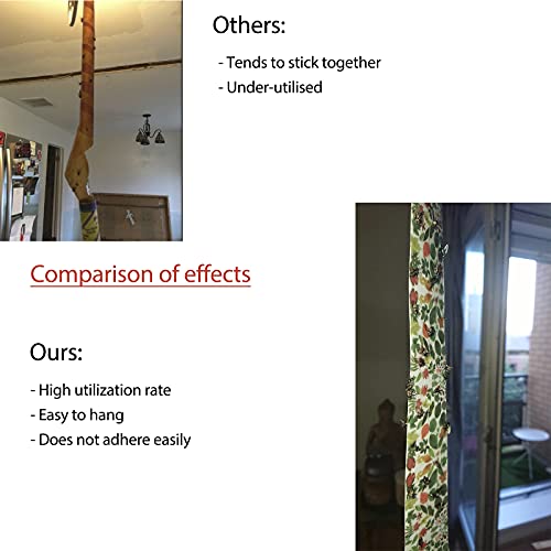 [Upgraded Version] Trapro Sticky Fly Paper Fly Catcher Insect Fly Trap, 12-Pack (12 Pack) - Image 5