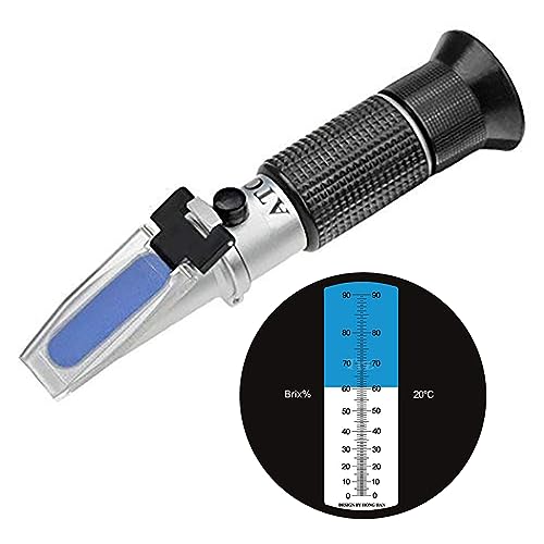 TRZ Refractometer 090 Brix Hand Held Refractometer To