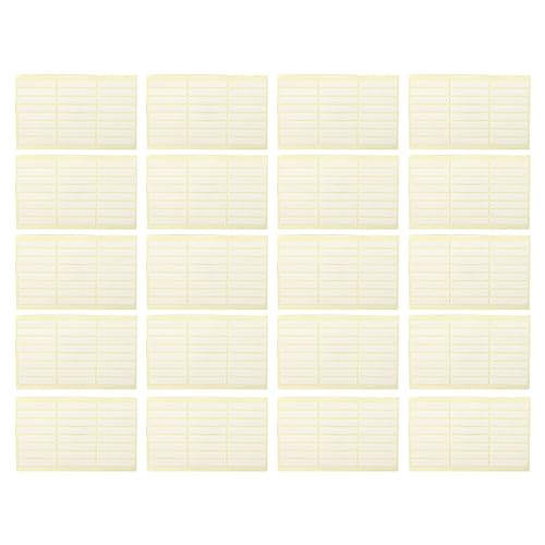 Kuuleyn Double Sided Strong Adhesive Nail Display Tapes 20pcs Strong Adhesive Tape Nail Art Tools Manicure Display Strip Board