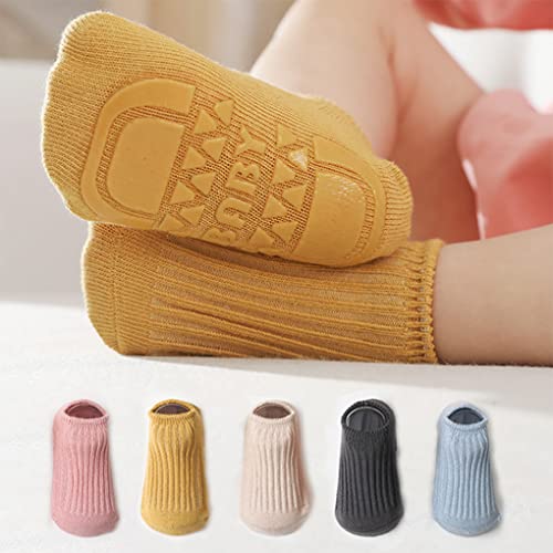 Baby Girls Toddler Non-Skid Socks Unisex Baby Toddler Floor Socks Newborn Infant Anti Slip Socks4